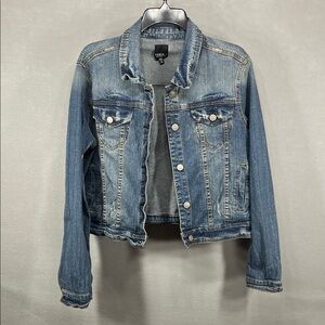 Noble U Los Angeles Classic Blue Denim Jacket juniors 2XL